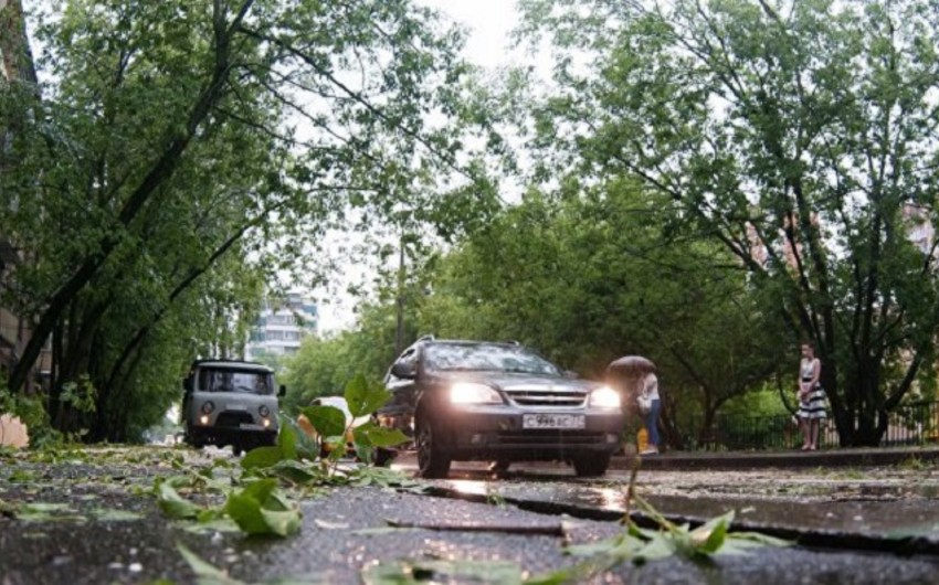 EMERCOM of Russia announces emergency warning about worsening weather in Moscow