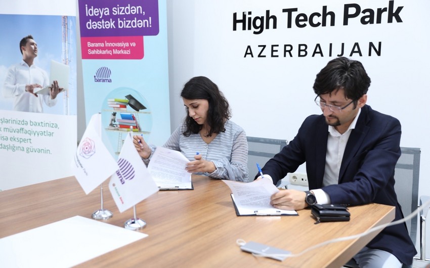“Azercell”in Barama Mərkəzi ilə Yüksək Texnologiyalar Parkı arasında əməkdaşlıq memorandumu imzalanıb