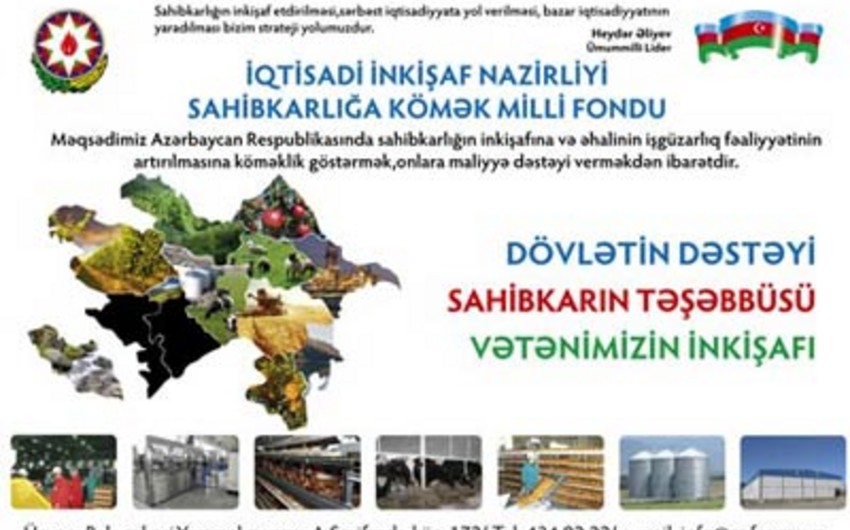 ​Ağdam rayonunda məcburi köçkün sahibkarlara güzəştli kreditlər verilib