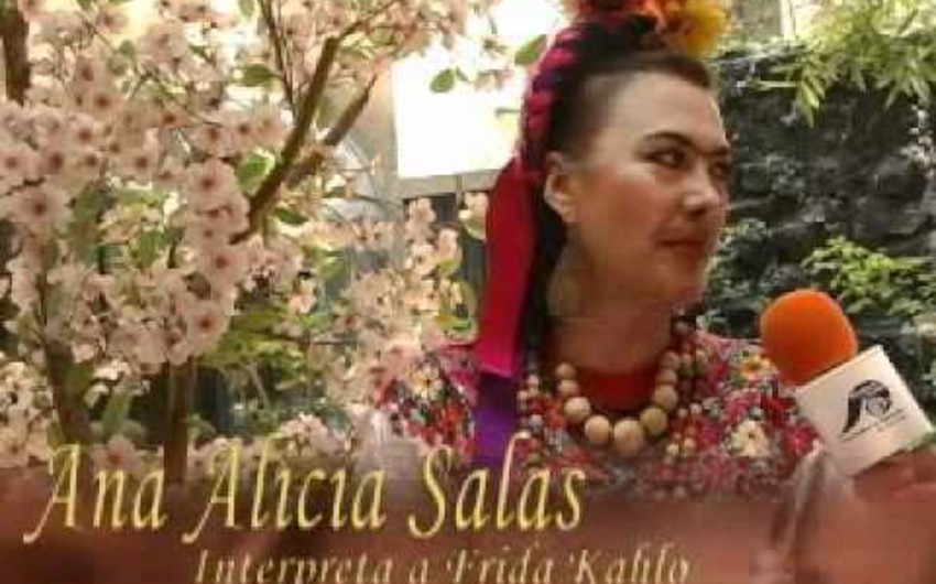 Famous Mexican actress and singer Ana Alicia Salas performs in Baku