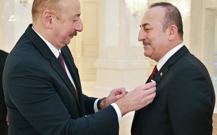 Mövlud Çavuşoğlu: “Bundan şərəf və qürur duydum” - FOTO