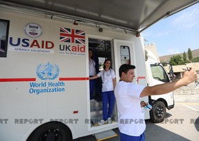 WHO hands over 3 mobile clinics to TABIB in Shamakhi