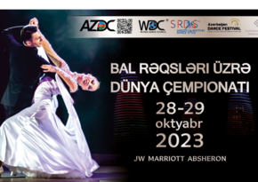 World Ballroom Dance Championships will be held in Baku