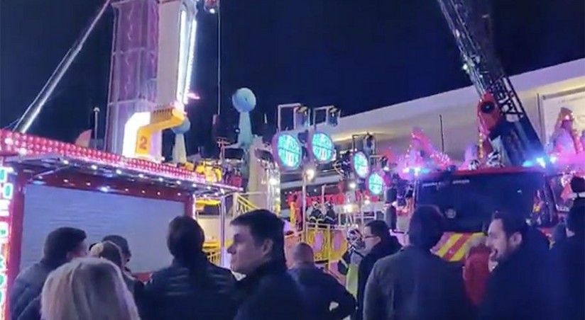 Trapped for eight hours in attraction Bomber Max in France | Report.az