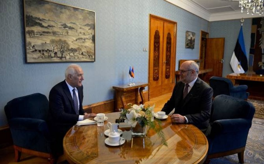 Estonian president calls for peace and stability between Azerbaijan and Armenia