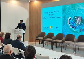 Mansur Oshurbayev: Climate change leads to prolonged drop in Caspian Sea level