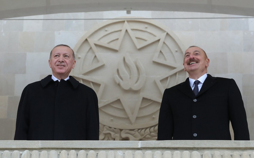 Erdogan arriving in Azerbaijan for working visit