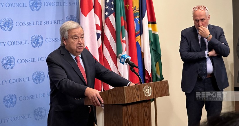 UN confirms Guterres' participation in COP29 in Baku