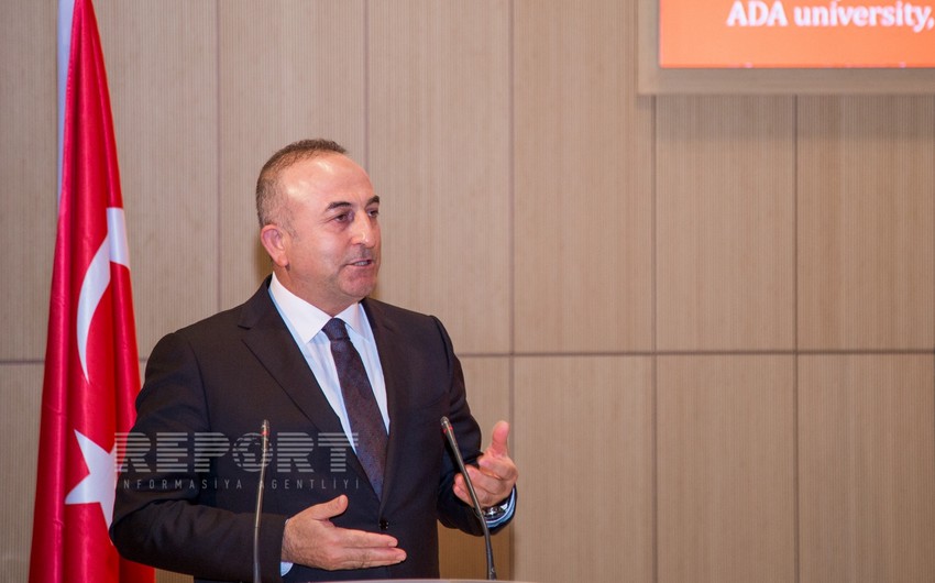 Mevlut Cavusoglu: Armenia must firstly withdraw from occupied territories and to prove not infringe on other lands
