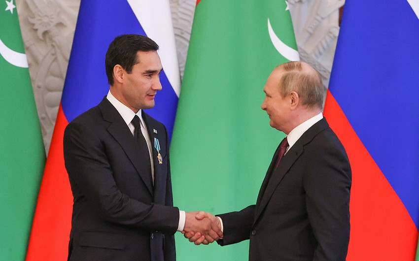 Putin, Berdimuhamedov mull co-op in energy sector