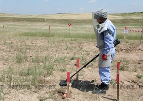 Nearly 600 mines found in liberated areas last month