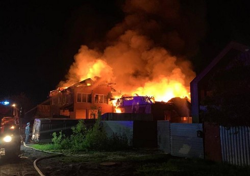 В Тамбовской области РФ при пожаре в жилом доме погибли три человека