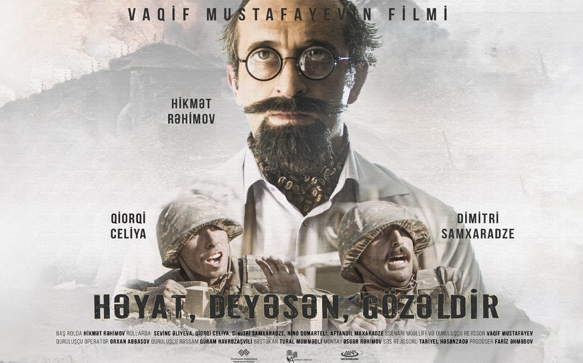 “CinemaPlus”da Vaqif Mustafayevin “Həyat, deyəsən, gözəldir” filminin nümayişi başlayır