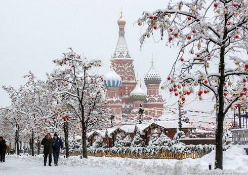 В Москве температура воздуха достигла -25,2° впервые за 74 года