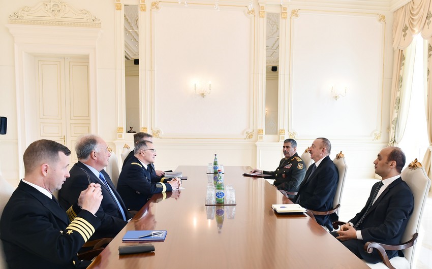 President Ilham Aliyev received NATO Supreme Allied Commander