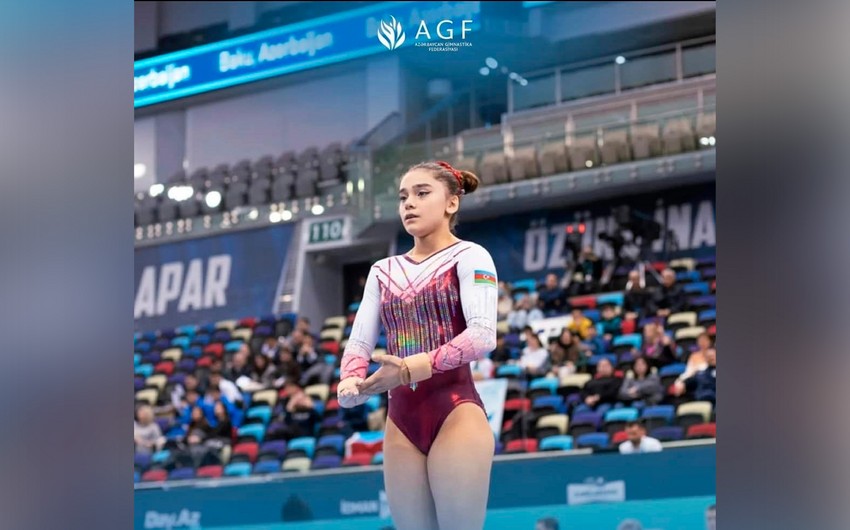 Azərbaycanlı idman gimnastı Dünya Kubokunda finala yüksəlib