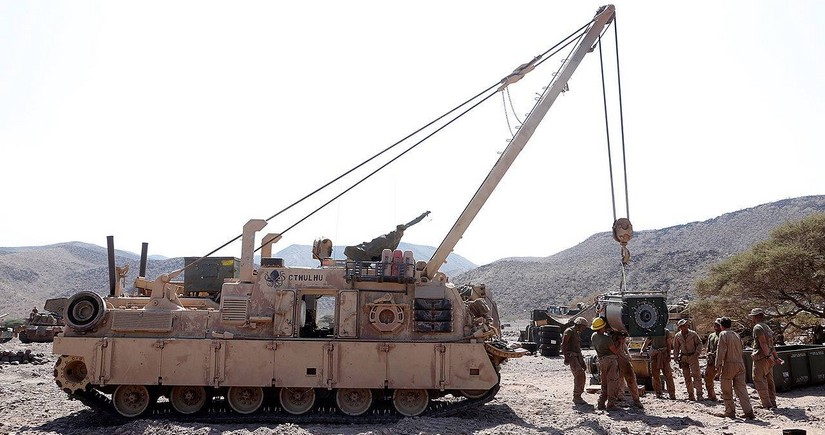В США проходят испытания обновленная БРЭМ M88A3 для эвакуации танков Abrams