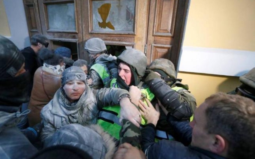 В Киеве в ходе столкновений пострадало 60 сотрудников Нацгвардии