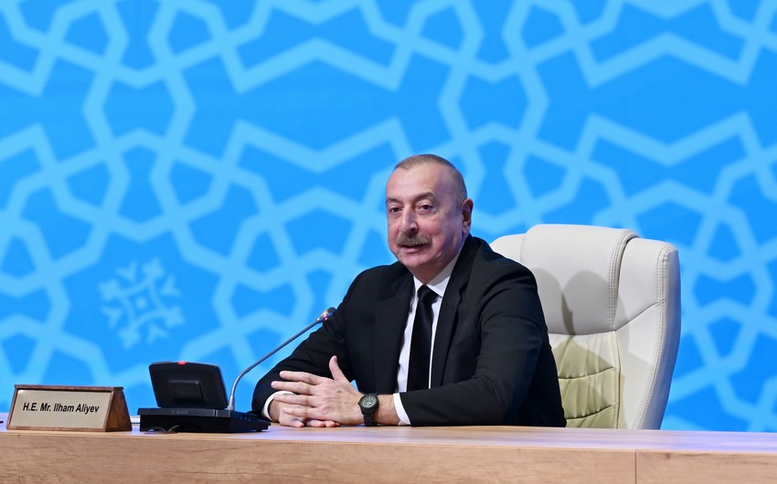 Президент Ильхам Алиев: На протяжении веков Азербайджан был местом слияния культур