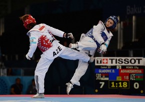 Azerbaijani female taekwondoka defeated at the first meeting