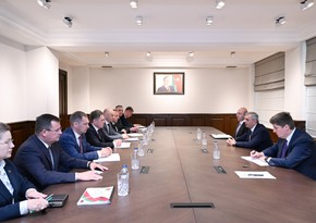 Samir Nuriyev Belarusun Baş nazirinin müavini ilə görüşüb