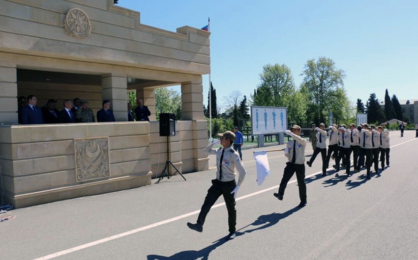 Şəmkirdə “Şahin” hərbi-idman oyunları üzrə zona birinciliyi keçirilib