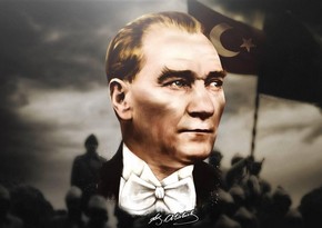 Atatürkün vəfatından 85 il ötür, Gəncədə Türkiyə Cümhuriyyətinin qurucusu anılıb