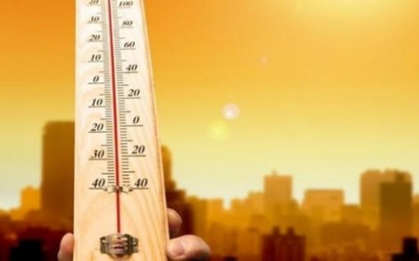 В воскресенье в Азербайджане ожидается 33 градуса тепла