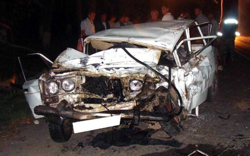 В страшном ДТП в Шамкире погибло пять человек