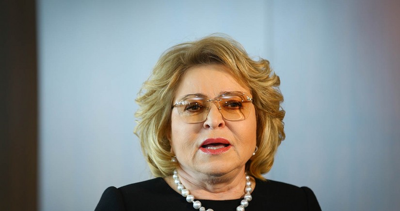 Matviyenko Polad Bülbüloğlunu Federasiya Şurasının ali mükafatı ilə təltif edib