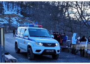 56 vehicles of Russian peacekeepers pass freely on Khankandi-Lachin road