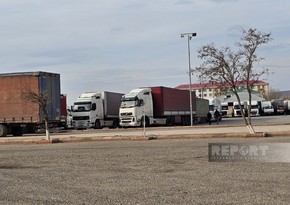 В ГТУ Нахчывана прокомментировали очереди из грузовиков на пунктах пропуска