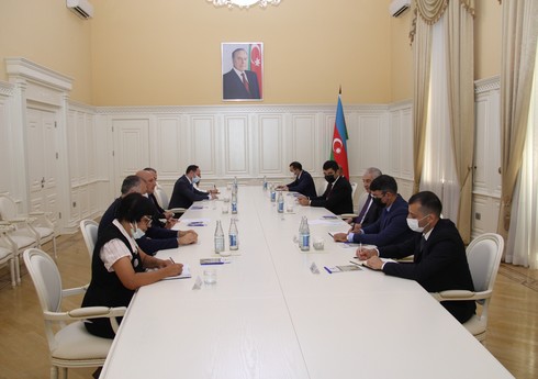 Грузинскую делегацию проинформировали о проводимых в Карабахе работах