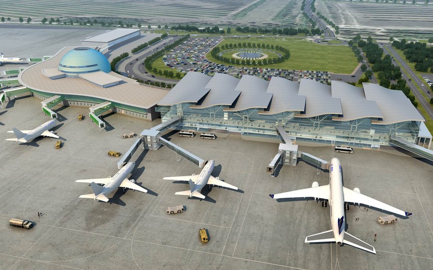 Astana aeroportu müvəqqəti bağlanıb