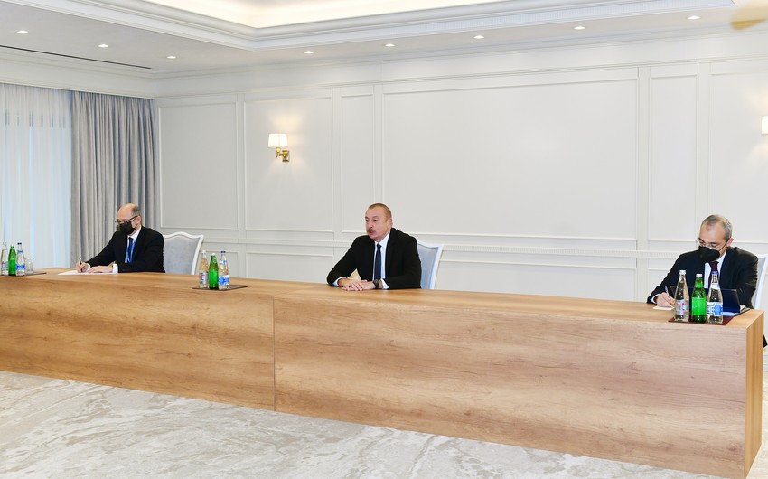 President of Azerbaijan receives delegation led by European Commissioner for Energy 
