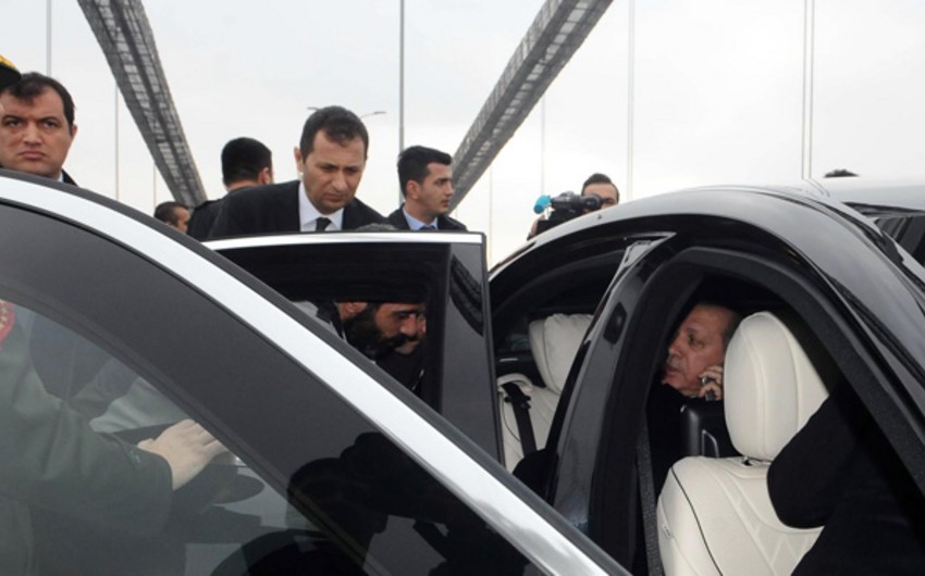 Президент Турции спас гражданина, пытавшегося совершить суицид - ВИДЕО