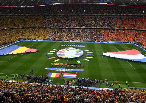ЕВРО-2024: Нидерланды обыгрывают Румынию после первого тайма матча 1/8 финала