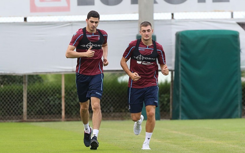 Ramil Shaydaev takes part in Trabzonspor FC training session - VIDEO