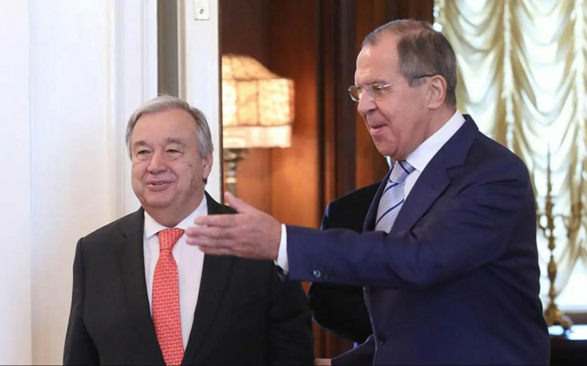 Гутерриш обсудил с Лавровым возвращение российского и украинского зерна на мировой рынок