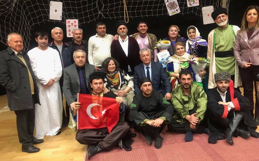 Dağıstandakı Azərbaycan Dram Teatrı Türkiyədə tamaşa ilə çıxış edib