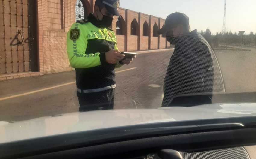 Yol polisi Samuxda reyd keçirib