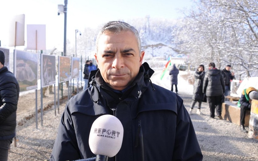 Haber Globalın müxbiri: Ermənilərin Xankəndi-Laçın yolunun bağlı olması barədə yaydıqları məlumatlar yalandır