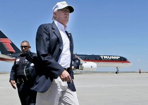 Trump's Boeing 757 clipped corporate jet at West Palm Beach airport - source