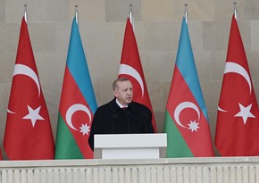 Erdoğan speaks about Baku parade