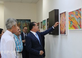 Turkish Consulate General in Ganja hosting solo exhibition of famous Azerbaijani artist - PHOTO