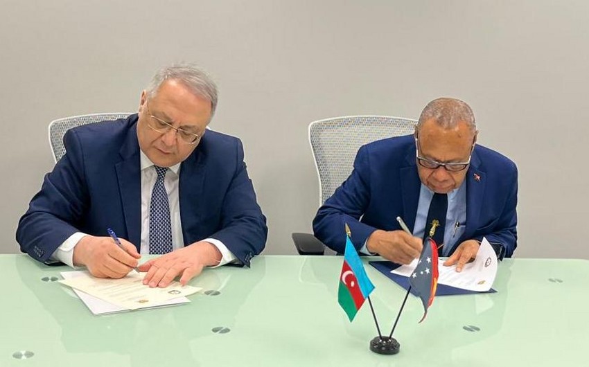 Азербайджан установил дипломатические отношения с Папуа-Новой Гвинеей