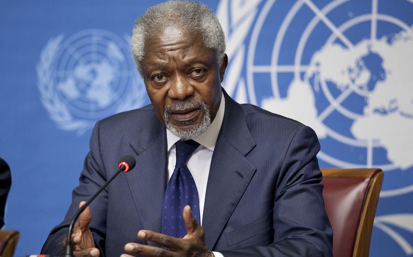 Гутерреш выразил соболезнования в связи с кончиной экс-генсека ООН Кофи Аннана