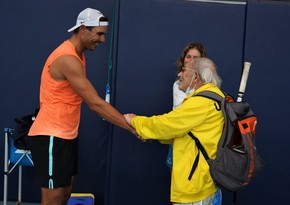 Rafael Nadal 97 yaşlı həmkarı ilə tennis oynayıb