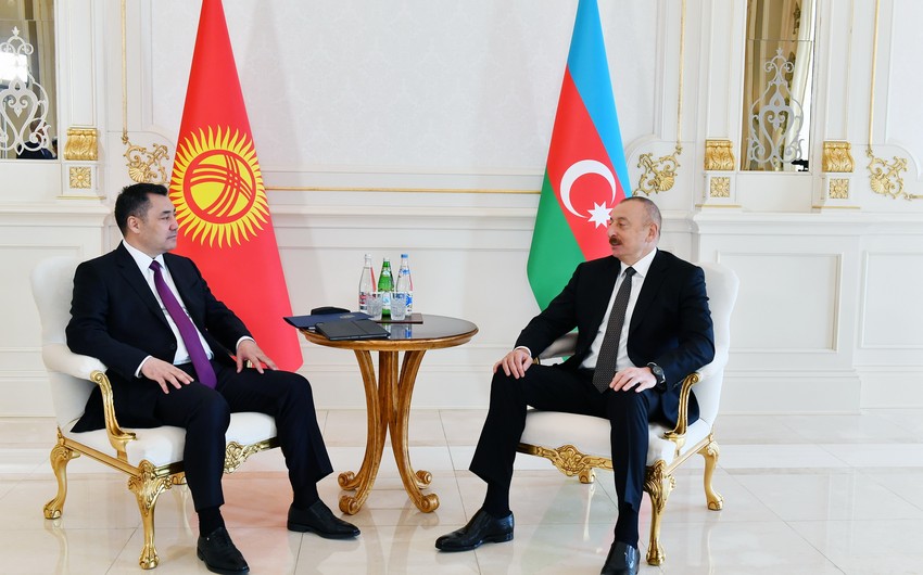 Japarov: Kyrgyzstan always ready to cooperate with Azerbaijan