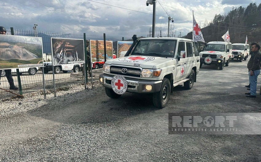 По дороге Ханкенди-Лачын беспрепятственно проехали автомобили МККК